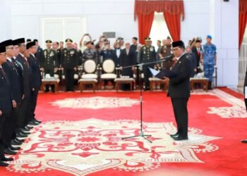 Pj Gubernur Kaltim Akmal Malik Lantik 6 Pjs Kepala Daerah