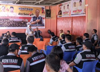 Neni -Agus sosialisasi program bersama Kontrabi