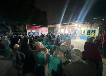 Warga Tanjung Laut antusias mengikuti sosialisasi program Sutomo -Nasrullah