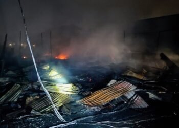 Rumah warga terbakar