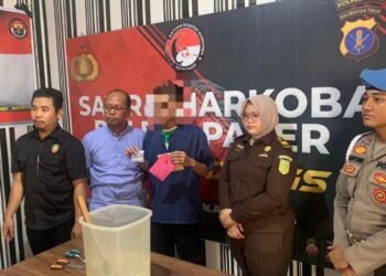 Konferensi Pers Polres Paser