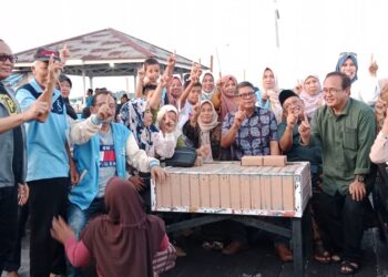 Basri -Chusnul sosialisasi di Bontang Kuala