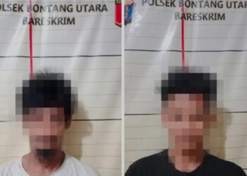 Diduga Narkoba Polres Bontang Amankan Dua Tersangka