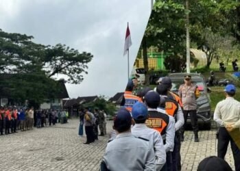 Polres Kubar Gelar Apel Penertiban APK (Foto Humas)