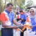 PJs Wali Kota Bontang Munawar didampingi Kepala Dispoparekraf, Rafida gunting pita buka resmi Open Golf Tournament 2024