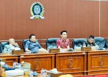 Suasana rapat Paripurna DPRD Bontang