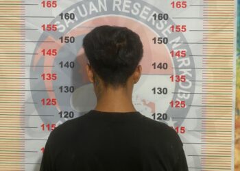 Polres Bontang amankan tersangka narkoba (Foto:Humas)