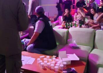 Tim gabungan Bontang lakukan tes urine di THM