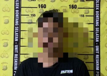 Pelaku diamankan Polres Bontang