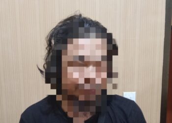 Polres Bontang amankan pria berinisial AS
