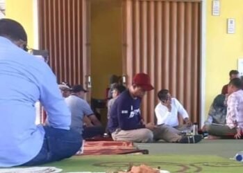 Foto pertemuan diduga Basri Rase kumpulkan ASN