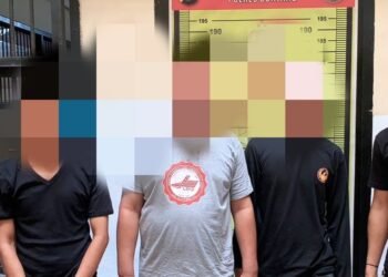 Tiga pelaku diduga penipuan diamanakan polisi