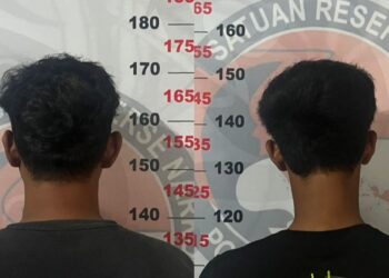 Dua tersangka diduga narkoba