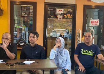 Konferensi pers panitia Porwada Kaltim