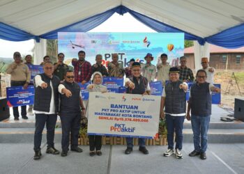 HUT ke-47 Tahun, Pupuk Kaltim Salurkan Bantuan Rp15,3 Miliar bagi Warga Bontang (Foto Ist)
