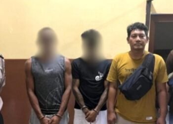 Pelaku Penganiayaan dengan Sajam di Kutim Akhirnya Diamakan Polisi (Foto Humas Polres Kutim)