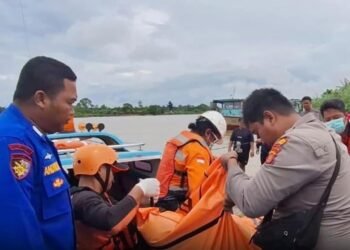 Seorang nahkoda kapal Tugboat Bella 1, Alman (36), ditemukan meninggal dunia (Foto Ist)