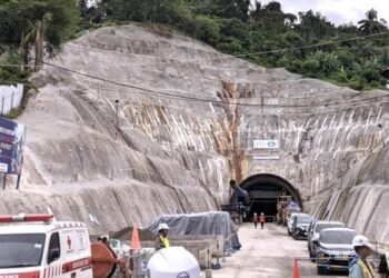 Pembangunan Terowongan/terowongan di jalan Kakap, Kelurahan Selili, Kecamatan Samarinda Ilir (Foto Ist)