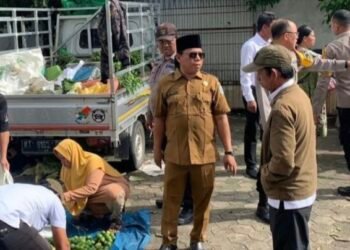 Polisi mendatangi pasar Tamrin usai perkelahian