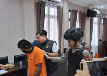 Polres Bontang tangkap warga Kanaana karena mencuri (Foto Ayb)