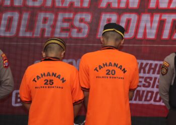 Polres Bontang Tangkap Dua Bandar Besar Sabu (Foto Ayb)