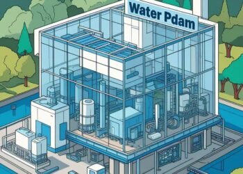 Ilustrasi air PDAM (Foto Meta Al)