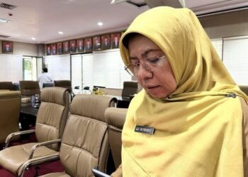 Sekretaris Daerah (Sekda) Kota Bontang, Aji Erlynawati (Foto Ayb)