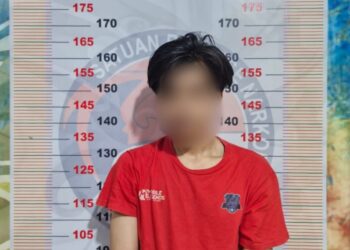 Polres Bontang tangkap pelaku narkoba (Foto Ayb)