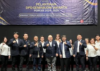Dewan Perwakilan Daerah Generasi Muda Buddhis Indonesia (DPD GEMABUDHI) Jakarta periode 2024-2029 melangsungkan pelantikan di Gedung Prasada Jinarakhitta, Jakarta Barat (Foto Ist)