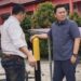 Komisi A DPRD Kota Bontang melakukan evaluasi terhadap pembangunan jembatan yang berada tepat di depan SMPN 7 Bontang (Foto Ayb)