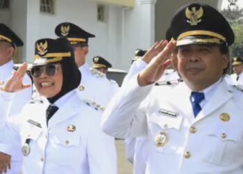 Wali Kota dan Wakil Wali Kota Bontang (Foto Ist)
