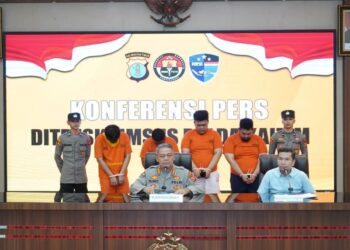 4 Pelaku Peretasan Akun Instagram Asal Sulsel Ditangkap Polda Kaltim (Foto Ist)