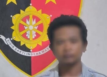 Polda Kaltim Amankan Pria Membawa Sajam