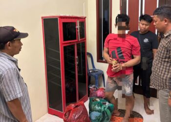 Polsek Bontang Selatan Tangkap Tersangka Kasus Narkotika (Ist)