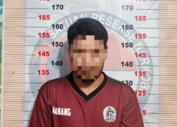 Terduga pelaku diamankan Polres Bontang karena narkoba (Ist)