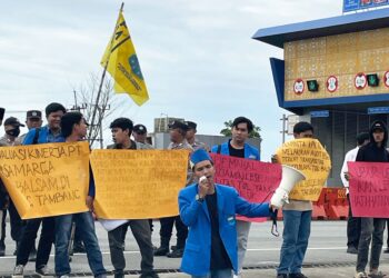 PMII Samarinda Gelar Aksi Kemanusiaan Tol Balsam (Ist)