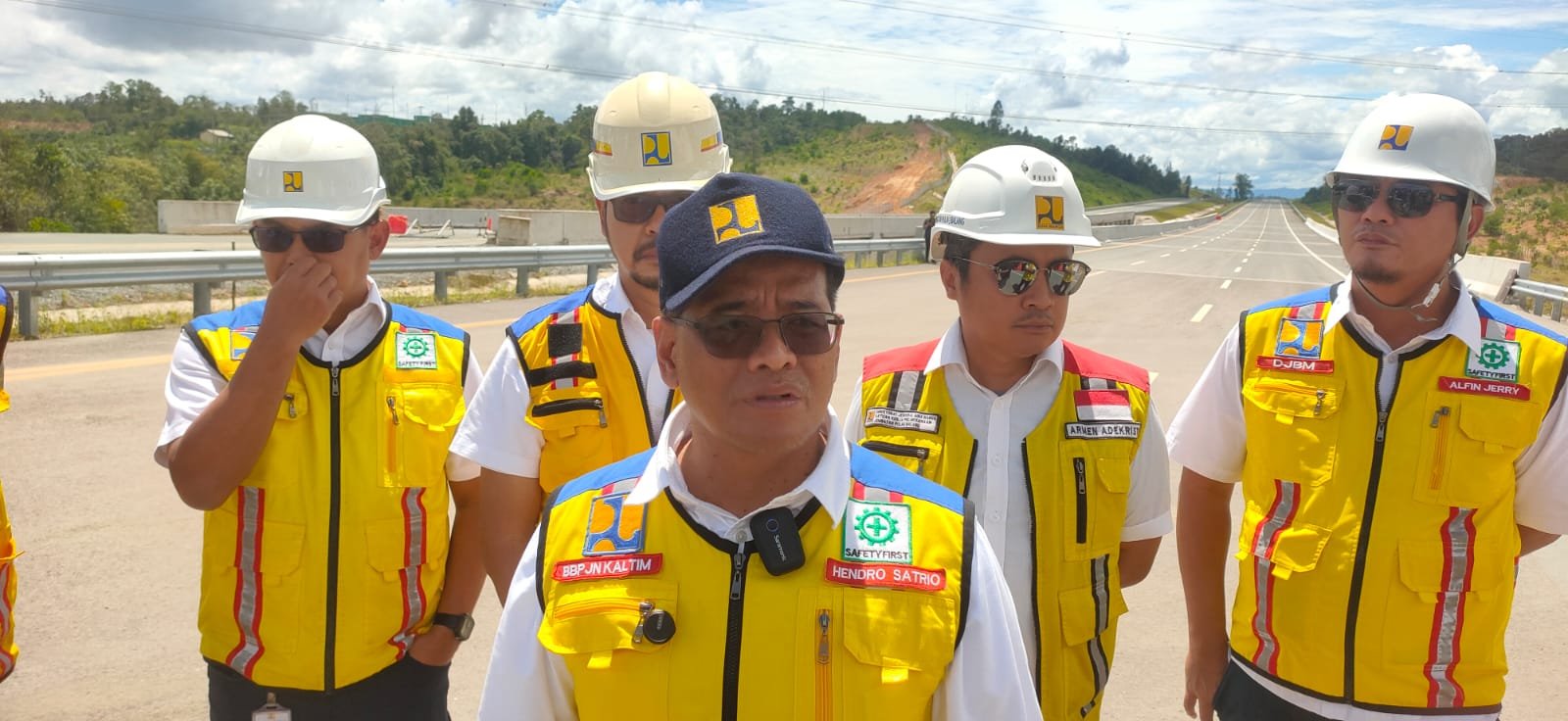 Kepala Balai Besar Pelaksanaan Jalan Nasional (BBPJN) Kaltim, Hendro Satrio MK