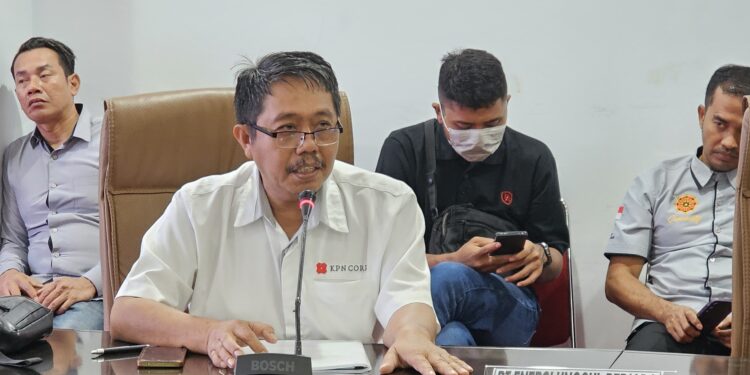 Manajemen PT EUP Jayadi saat menghadiri RDP di DPRD Bontang (Ayb)
