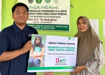 Dompet Dhuafa Kalimantan Timur Salurkan Donasi Alat Ibadah di Bontang (Ist)