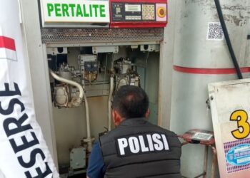 Polres Bontang Lakukan Sidak SPBU (Ayb)