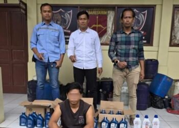 Polisi Tangkap Pembobol Bengkel Motor di Kukar (Its)