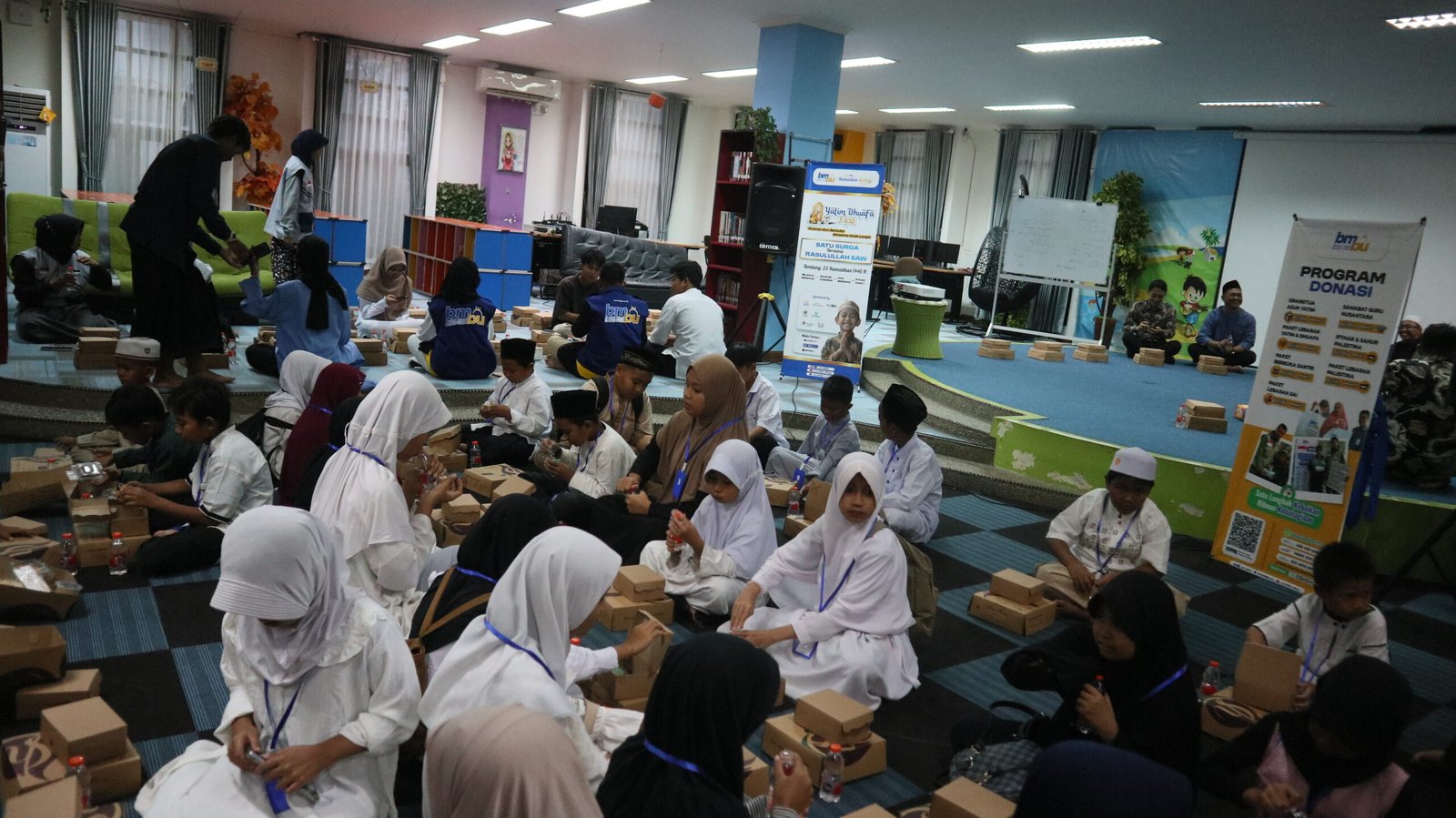 LAZ BMBU Gelar Kegiatan Sosial untuk Anak Yatim Dhuafa di Kota Bontang