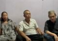 Konfirensi pers orang tua korban di dampingi kuasa hukum (Ist)