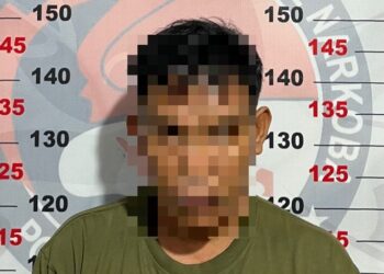Satresnarkoba Polres Bontang menangkap pelaku terduga kasus penyalahgunaan narkotika (Ist)