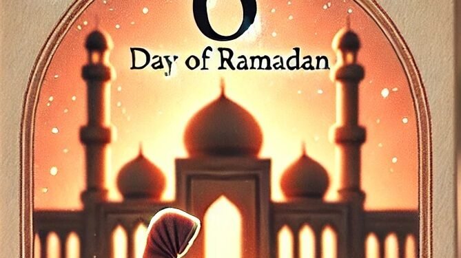 Ilustrasi Doa Ramadhan Hari ke-6 (ChatGPT)