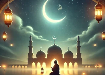 Ilustrasi doa puasa ke-21 (ChatGPT)