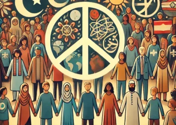 Ilustrasi Agama Harus Jadi Perekat, Bukan Pemisah (ChatGPT)