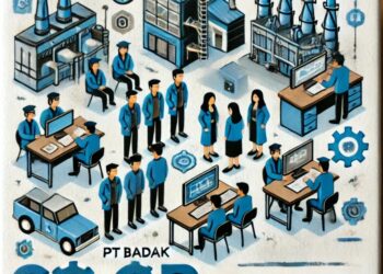 Ilustrasi PT Badak NGL Buka Program Magang Cooperative Education Program Batch XLI Tahun 2025 (ChatGPT)