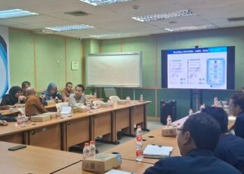 Komisi A DPRD Bontang melakukan kunjungan ke PT Kaltim Nitrate Indonesia (KNI)