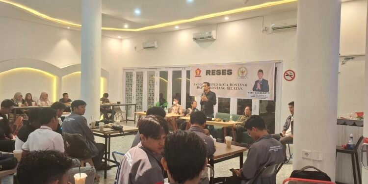Anggota DPRD Bontang Ketua Komisi A gelar Reses sekaligus silaturahim dengan mahasiswa